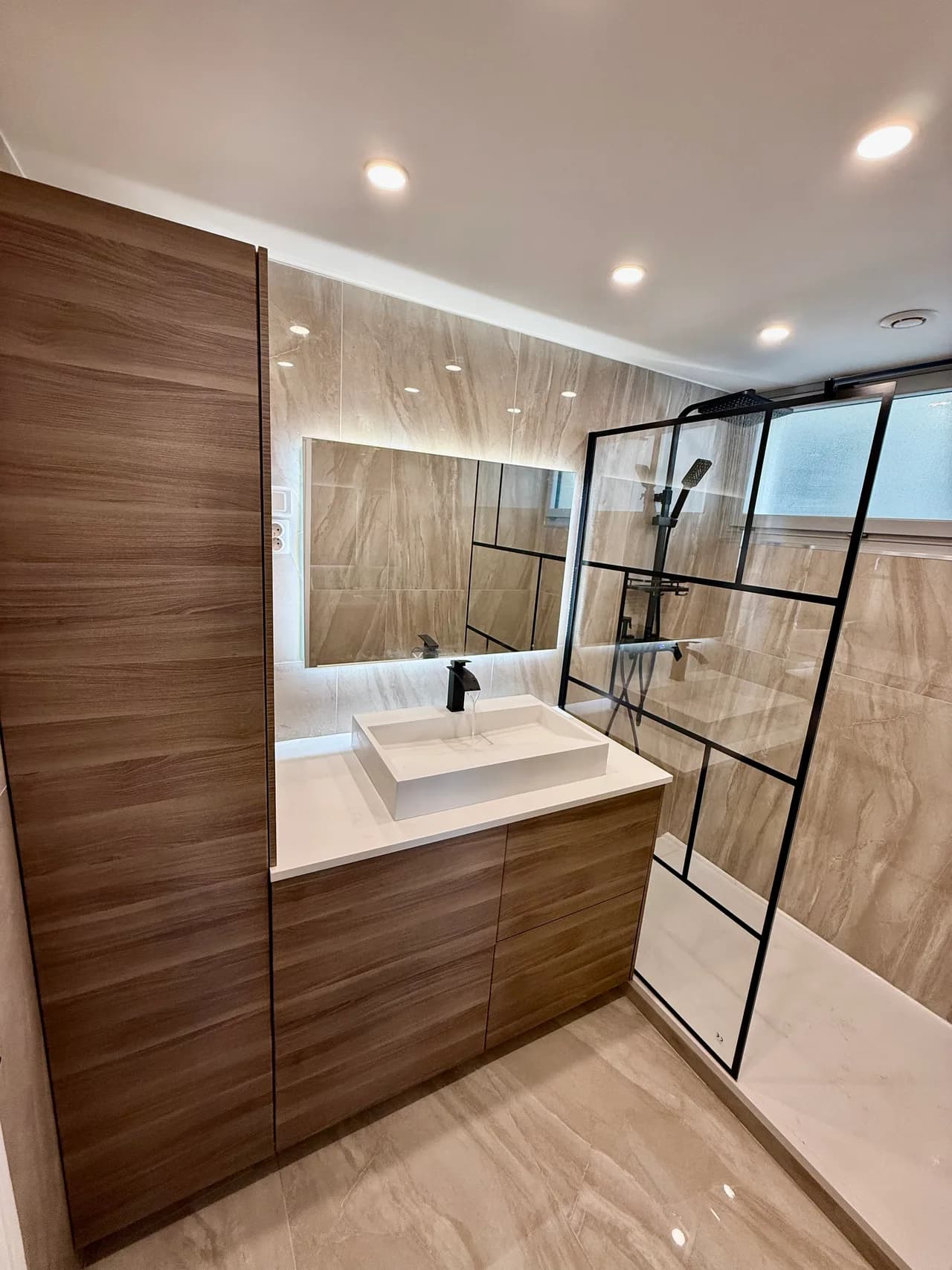 Rénovation salle de bain — après